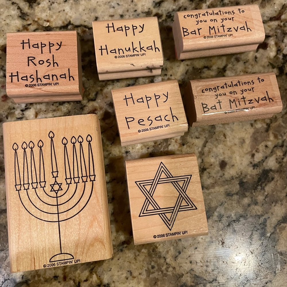 Stamping’ Up Jewish Celebrations Stamp Set